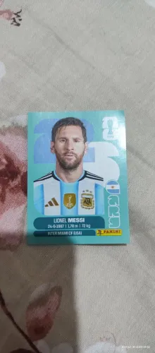 Figurinha da copa Messi 2026