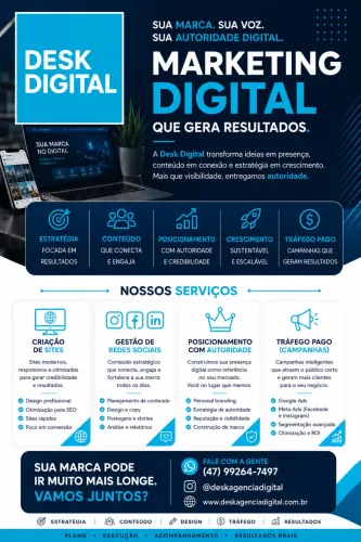 Criamos seu site e Campanha