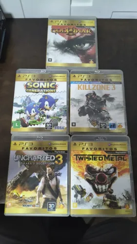 Lote jogos FAVORITOS PS3