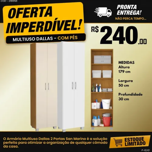 Multiuso Dallas com pes 