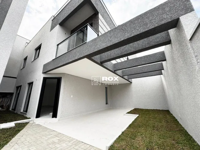 Sobrado Triplex com 3 suítes à venda, 151 m² - Santa Felicidade, Curitiba/PR
