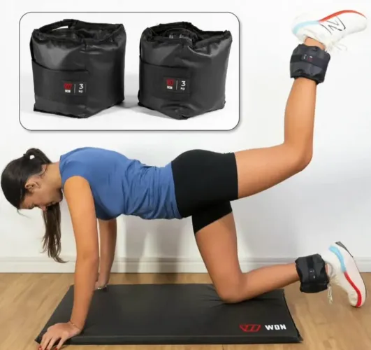 Caneleira 3kg treino em casa