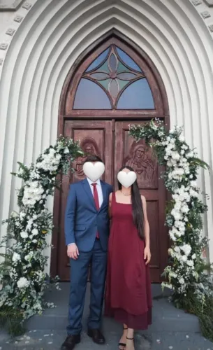 DAZY Vestido Midi Elegante de Pescoço Quadrado Camadas Vermelho Borgonha (SHEIN)