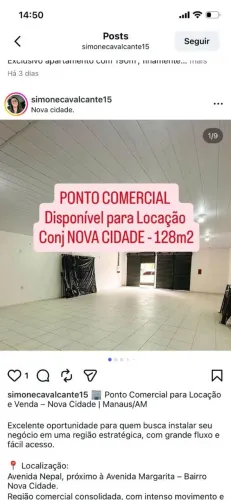 Ponto Comercial Nova Cidade