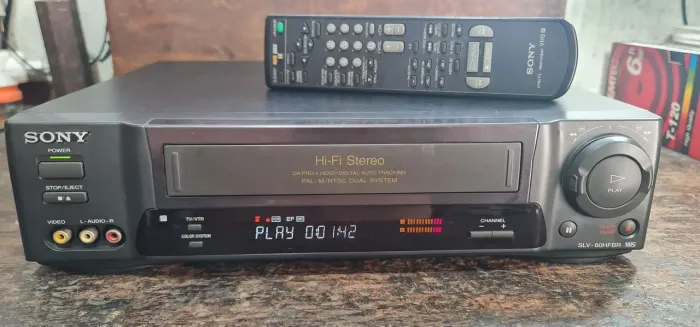 Vídeo cassete Sony SLV-60HFBR
