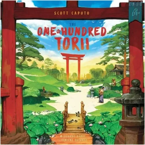 The one Hundred Torii (Lacrado) Boardgame - Jogo de tabuleiro