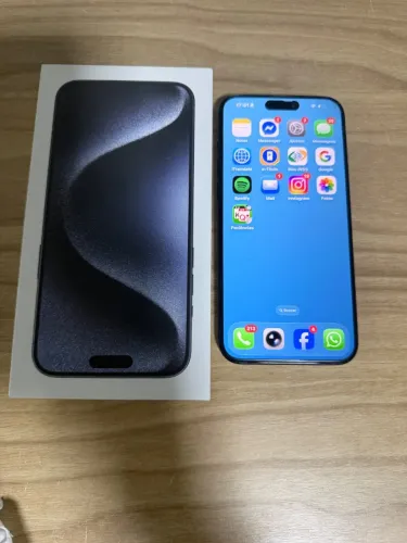 Usado Iphone Pró Max 15 256 - IMPECÁVEL