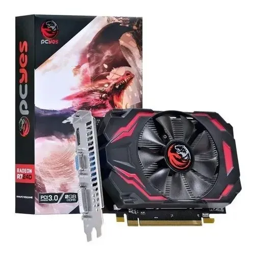 Placa de vídeo Amd Radeon r7 200 2gb