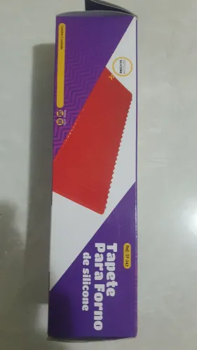 Tapete de Silicone para Forno e Micro-ondas (Antiaderente / Novo na Caixa)