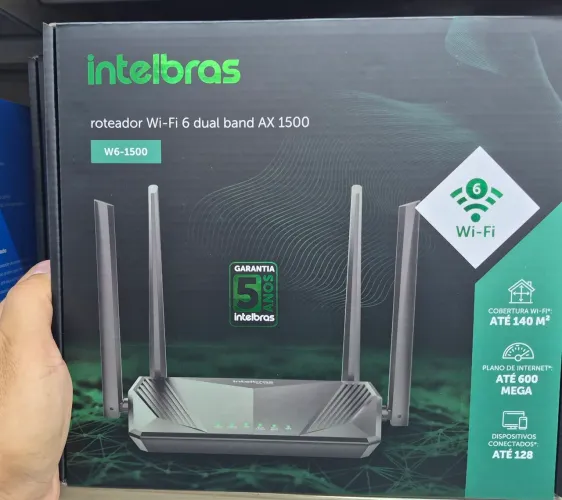 ROTEADOR WIRELESS REF: W6-1500