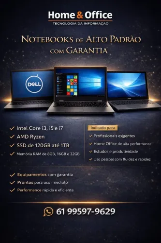 NOTEBOOKS DE ALTO DESEMPENHO | GARANTIA | PRONTA ENTREGA