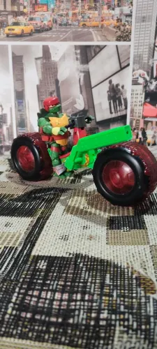 Boneco Tartarugas Ninja Raphael Shell Hog