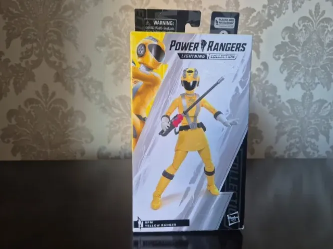 Power Rangers Lightning Collection Rpm Amarela Yellow Ranger