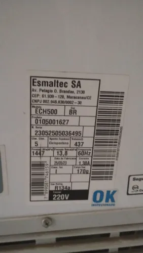 FREEZER ESMALTEC