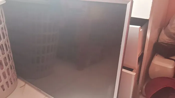 Tv com display queimado