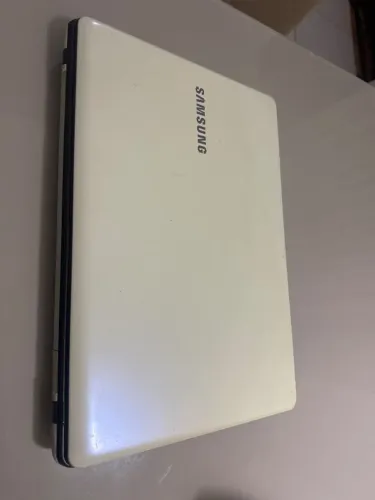 Notebook Samsung Branco Funcionando + Carregador