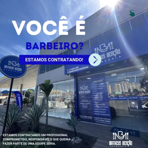 VAGA DE BARBEIRO - LAURO DE FREITAS