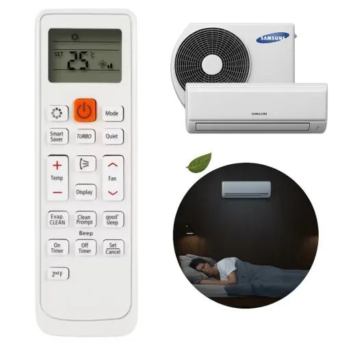 Controle Remoto Para Ar Condicionado Samsung Split Virus Doctor Inverter