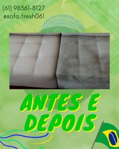 Limpeza de Sofá a Seco - Promoção da Copa do Mundo