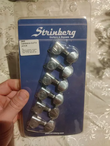 Jogo de tarraxas Strimberg p/ Guitarra. 