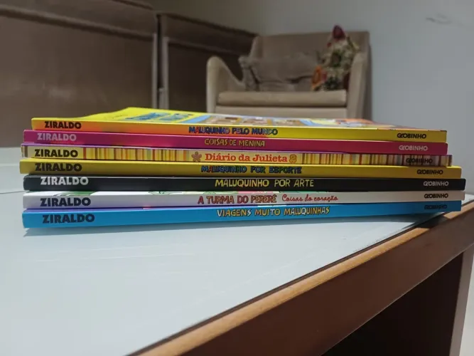 Livros do Menino Maluquinho, em perfeito estado! 4 por R$110. Vendo separadamente