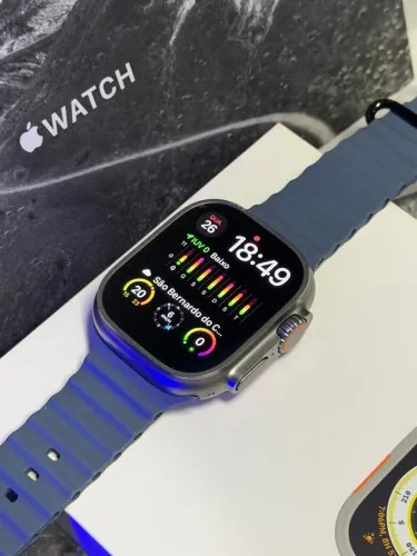 Apple Watch Ultra 49mm GPS + Cellular | Natural Titanium (Venda ou Troca)