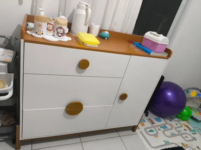 BAIXOU!!! Armário mais cômoda infantil Matic
