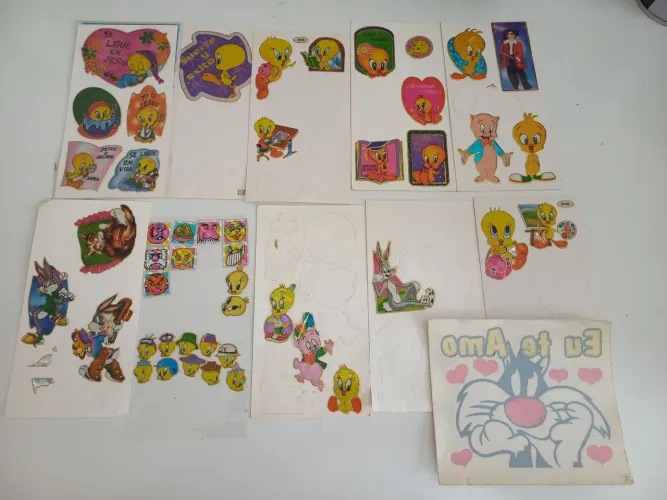 Adesivos Looney Tunes - Retro anos 90