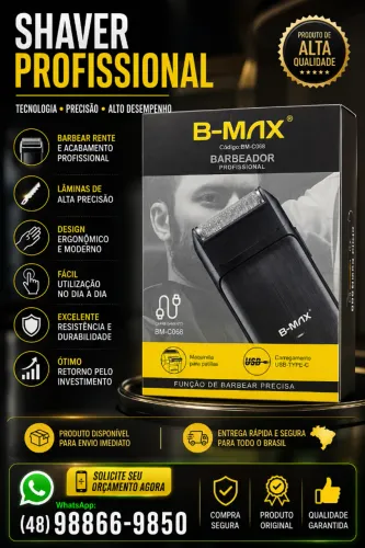 Máquina barbear Shaver (Novo)