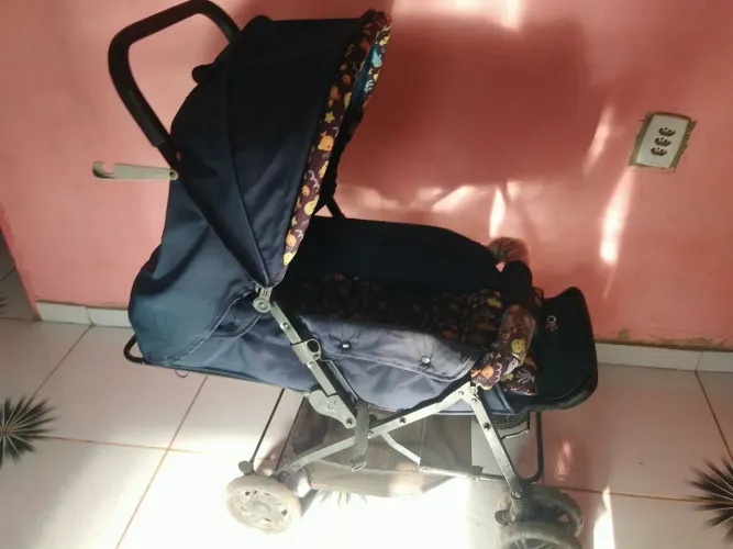 Vendo carrinho e berço de bebê