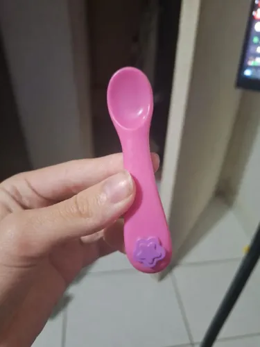 Colher de ímã, boneca baby alive linda surpresa rosa