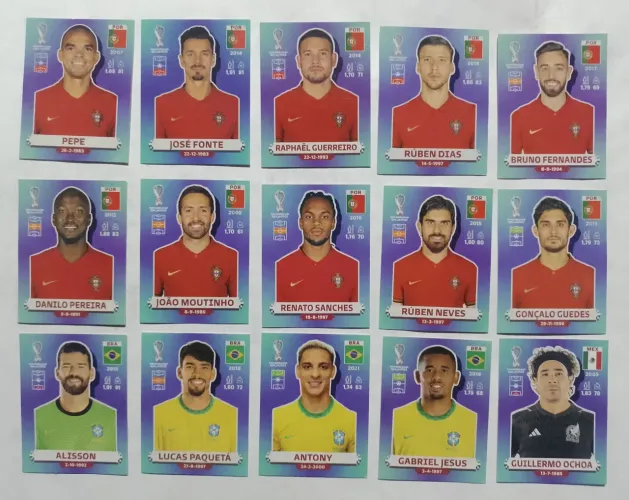 FIGURINHAS COPA 2022 - ED. PANINI