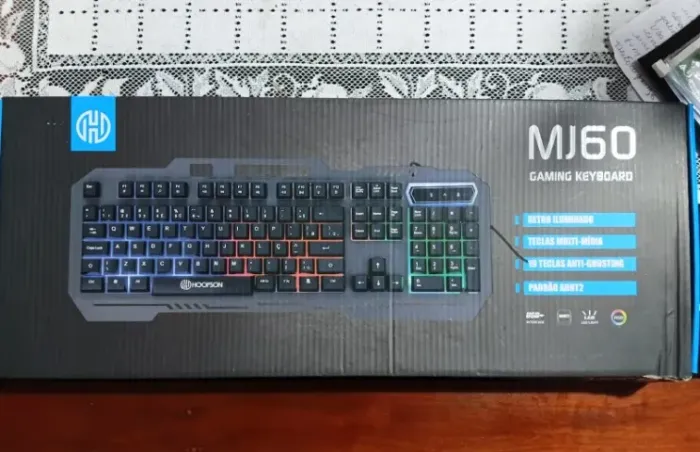 Teclado Gamer USB Hoopson MJ60