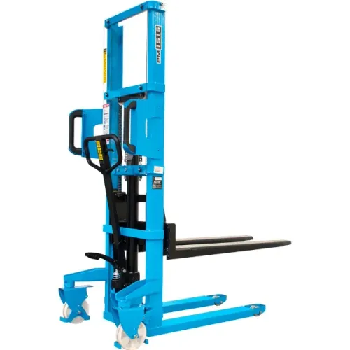 Empilhadeira Manual Hidráulica PM 1516 1500Kg 1,6 metros elevação - Paletrans