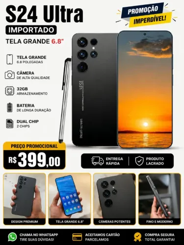 S24 Ultra Importado Promoção