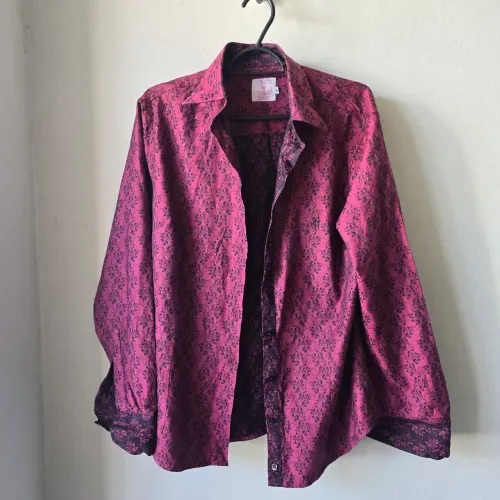 Camisa social dupla face