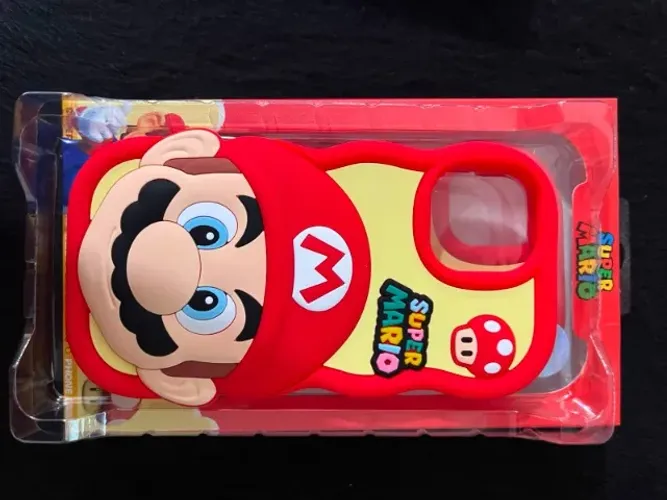Capa Super Mario para iPhone - Proteção, Estilo e Diversão!