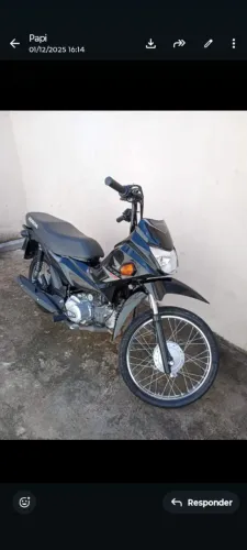 Pop110 com partida elétrica 
