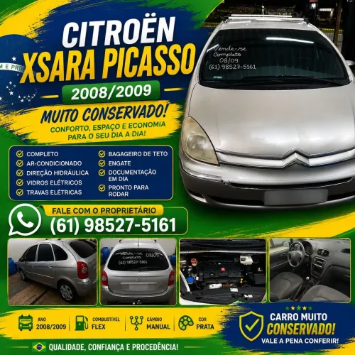 Citroen Xsara Picasso Exclus. 1.6/ 1.6 Flex 16V 2008