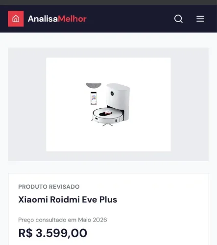 robô aspirador e passa pano 