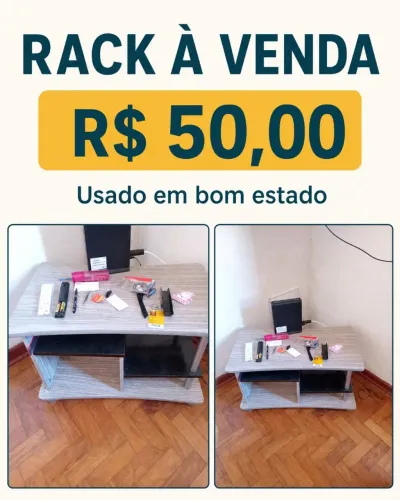 Rack Sala Slim Usado
