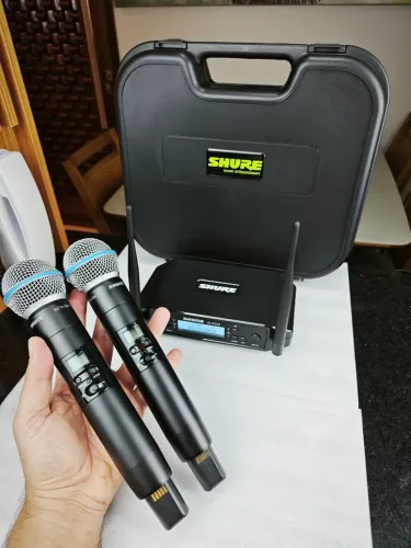 MICROFONE GLXD24 SLXD2 DUPLO