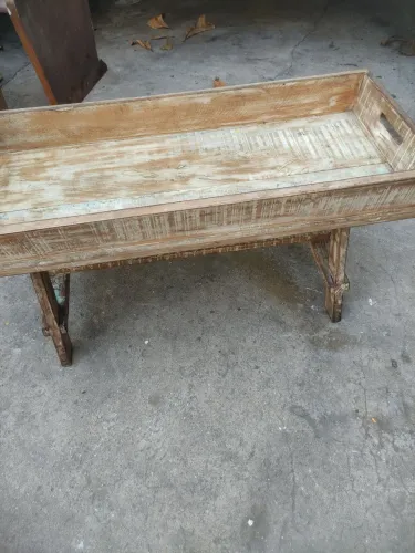 Mesa madeira demolição