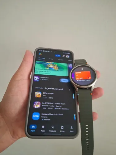 Galaxy S24 Plus + Watch 7 Troco