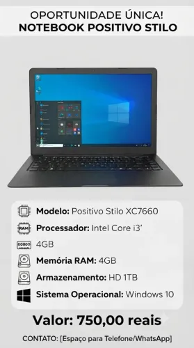 Notebook positivo Stilo