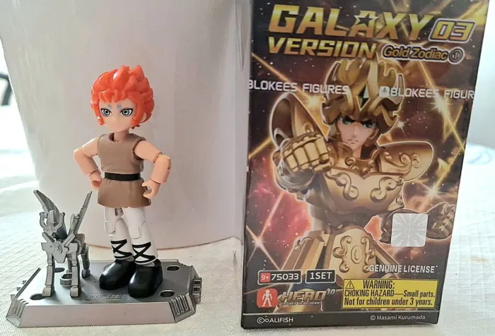 Blokees Saint Seiya Kiki com object de Pegaso
