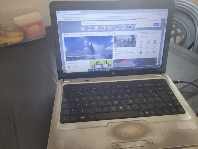 Notebook HP G42, faço entrega e vão completo 