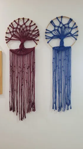 Macramê - Árvore da Vida - decoração boho de parede