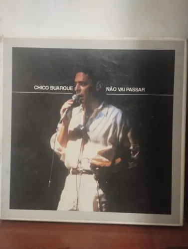LP DISCO DE VINIL BOX COM 5 DISCOS CHICO BUARQUE ,NÃO VAI PASSAR