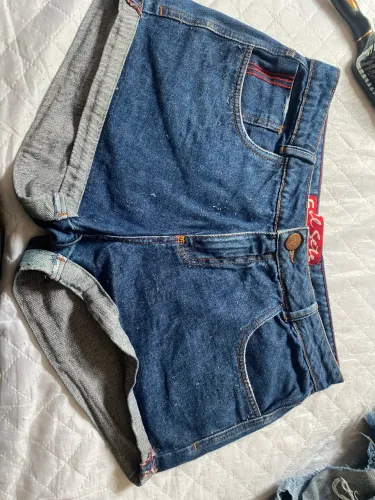 Short jeans folk sete 38